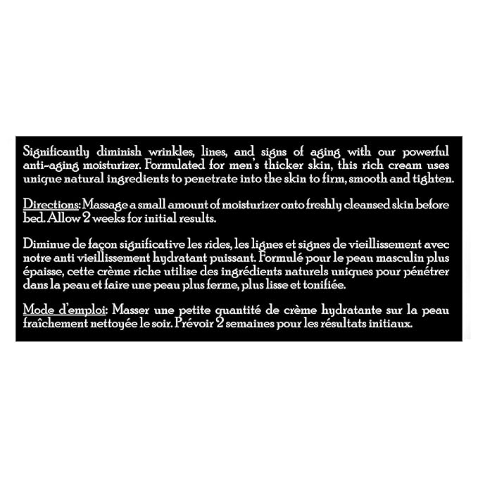Brickell Men's Revitalizing Anti-Aging Cream For Men, Natural and Organic Anti Wrinkle Night Face Cream To Reduce Fine Lines and Wrinkles, 2 Ounce, Unscented