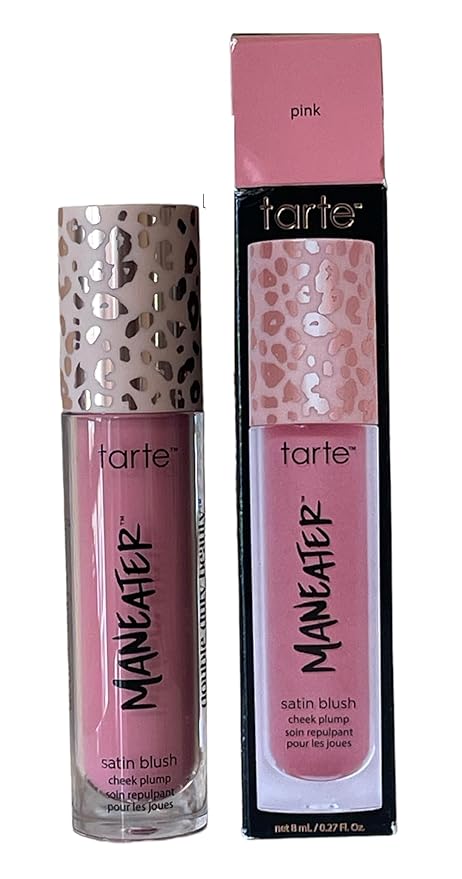 Tarte Maneater Satin Blush Cheek Plump Full Size (Pink, 27OZ)