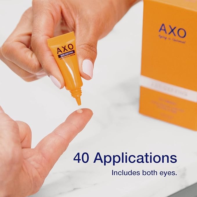 Age-Defying Under-Eye Serum | Best Instant Wrinkle Remover | Advanced Formula Anti Aging Visibly Reduces Under Eye Wrinkles, Bags, Dark Circles, Fine Lines & Crow’s Feet | 100% All-Natural