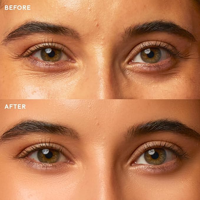 Winky Lux Peeper Perfect Under Eye Concealer, Makeup & Eye Brightener, Full Coverage Concealer for Dark Circles, Color Corrector & Eye Primer, With Collagen, Hyaluronic Acid & Vitamin E (Light Medium)