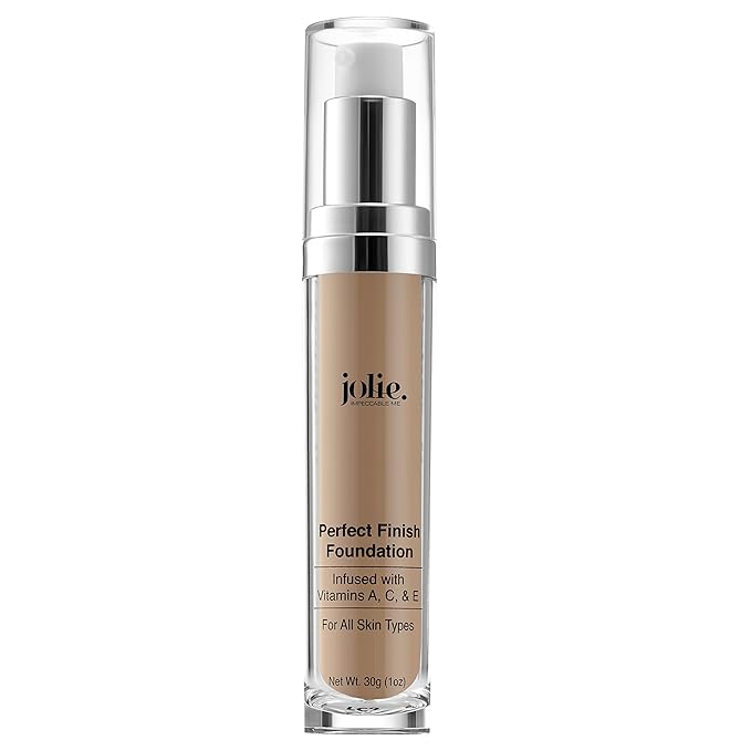 Jolie Perfect Finish Liquid Foundation Makeup SPF 15 Oil Free (MW2)