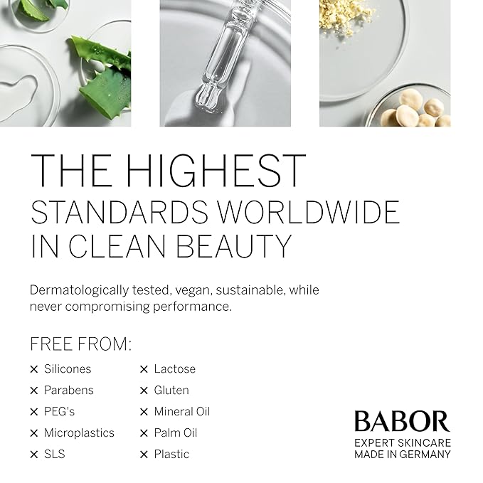 DOCTOR BABOR HydroRX Hyaluron Cream, Lightweight Hyaluronic Acid Face Moisturizer for Dry Skin, Prevents Moisture Loss and Reduces Dryness Lines, Fragrance Free