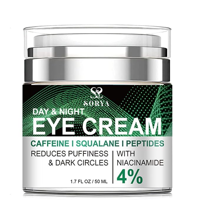 SORYA Eye Cream Remove Dark Circles Puffiness, Eye Bags Wrinkles Fine Lines, Under-Eye Bags Anti-Aging Collagen Revitalize Your Look with Our Advanced Formula for a Youthful Glow