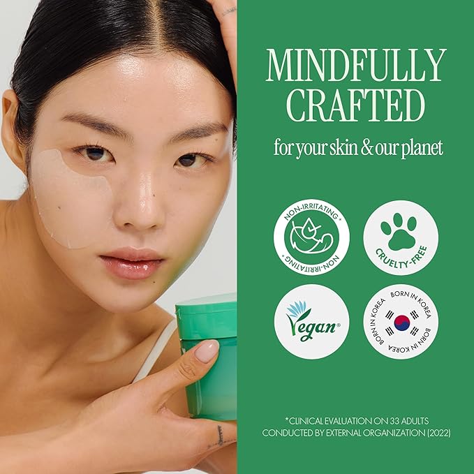 Heartleaf Biome Trouble Calming Pad 100 Sheets | Soothing Cleansing Pads for Face Redness and Sensitivity | Pure & Refreshing Korean Face Pads