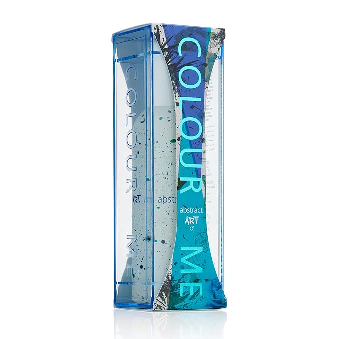 COLOUR ME Milton-Lloyd Abstract Art - Eau de Parfum - Long Lasting Perfume for Men - Patchouli, Sandalwood Cologne for Men - Woody Fragrances - 3 oz