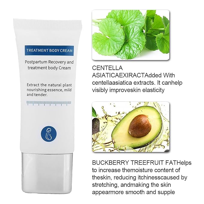 Generic Stretch Marks Removal Cream, Reduce Old Marks, Restore Elasticity, Firm & Lift Skin, Safe & Ingredients, 30g, Compact Size