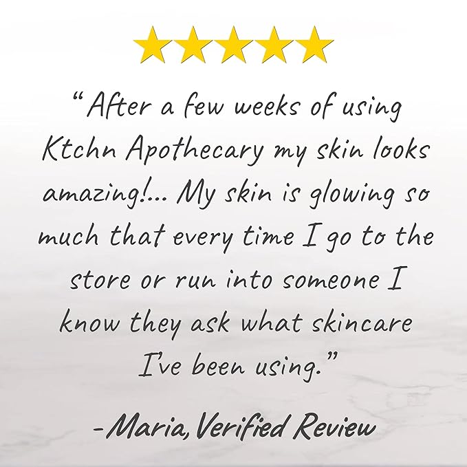 Full-Size 4-Piece Set | Handcrafted, Natural, Anti-Aging Formula | Facial Cleanser + Perfecting Serum + Facial Moisturizer + Eye Serum | All Skin Types | Women & Men ($165 Value)