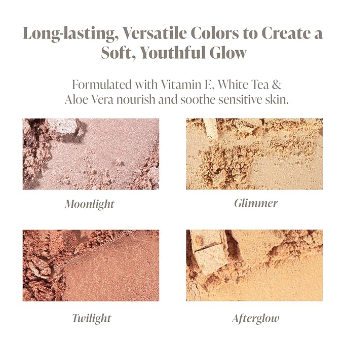 Highlighter Palette, Lightweight Shimmer, Stargazing