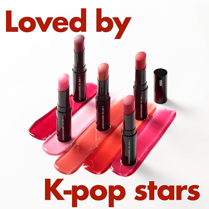 ISOI Bulgarian Rose Lip Treatment Balm (Baby Pink) – Tinted & Hydrating Lip Gloss for Dry Lips, Korean Skincare (0.18 oz, 5g)