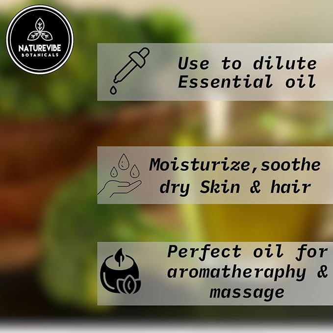 Naturevibe Botanicals Broccoli Oil 32 Ounces | 100% Pure and Natural | Great for Skin Care and Hair Care