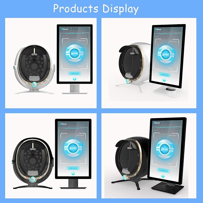 Professional Skin Analyzer Machine - Cobbawe Facial Skin Detection & Analysis for Healthy Skin Care （MJ-W-21.5）