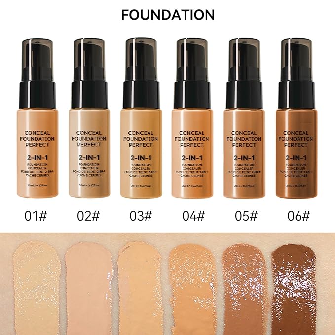 Glow Contour Face Bronzer Highlighter Illuminator Oil Liquid Foundation Cream Contour Concealer Blendable & Smooth Glowing Skin Lightweigh Luminizing Long Lasting Face Shaping Contouring Makeup