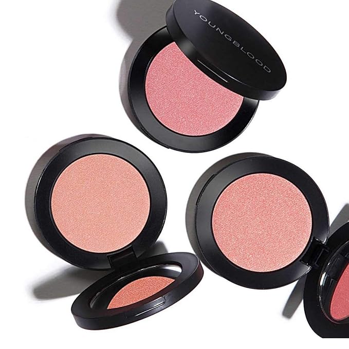 Pressed Mineral Blush - Bashful by Youngblood for Women - 0.10 oz Blush