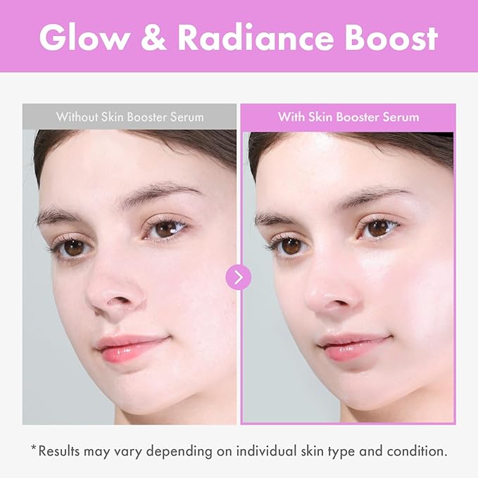 9 Peptide Skin Booster Serum, Niacinamide & Hyaluronic Acid Skin Renewal Boosting Facial Essence for All Skin Types, Korean Skin Care, Paraben Free, 150ml, 5.07 fl.oz.