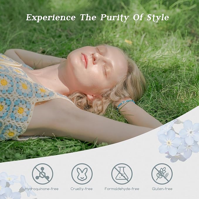 Color Nymph Beginner Makeup Kits For Teens With Train Case Included Full Makeup Kit Eyeshadow Palette Blushes Bronzer Highlighter Lipstick Brushes Mirror (White)