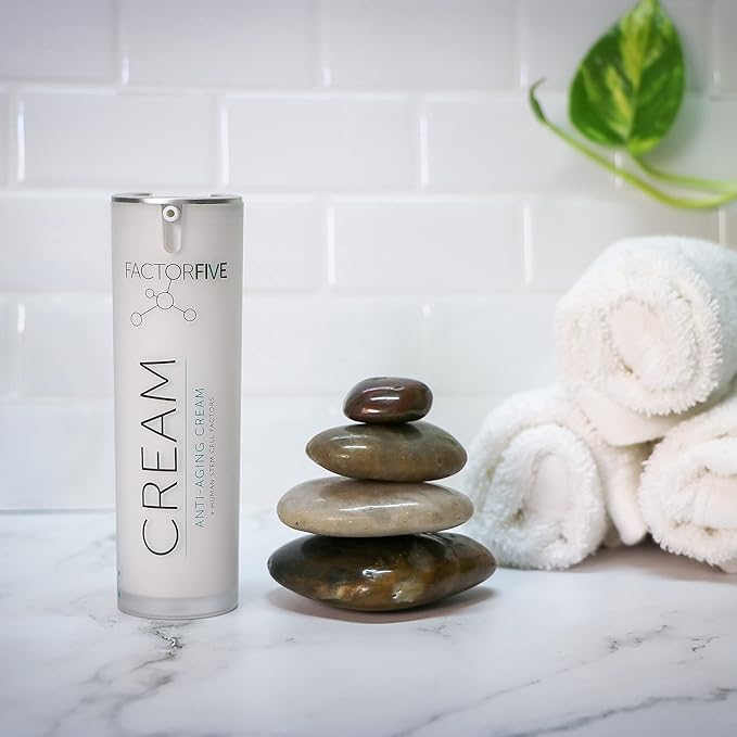 Age Defying Cream with Stem Cell Growth Factors for Anti-Wrinkle, Collagen Boost, and Acne Scarring Repair, Large Size, 1fl oz/30ml