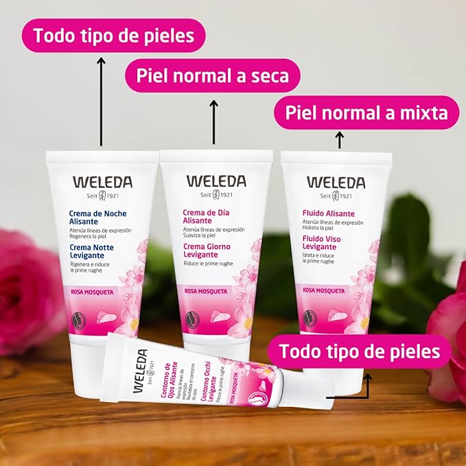 Weleda Wild Rose Smoothing Eye Cream, 0.34 Oz, 0.34 Ounces