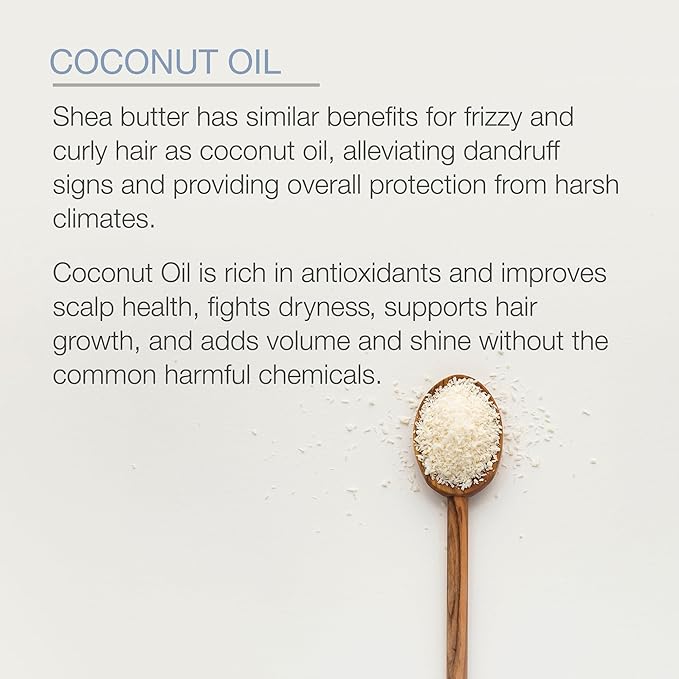 Pure Body Naturals Coconut Oil Hair Mask, Deep Conditioning Hair Treatment for Dry Damaged and Color Treated Hair, Sulfate Free Hair Conditioner, Moisturizes, Repairs, 8.8 Fl Oz