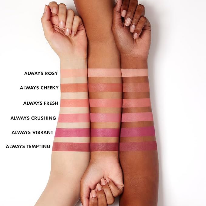 e.l.f. Primer-Infused Matte Blush, Long-Lasting, Lightweight & Buildable Powder Blush, Delivers A Matte Finish, Vegan & Cruelty-Free, Always Crushing
