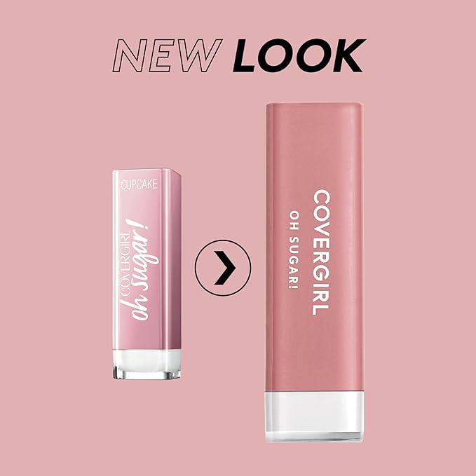 COVERGIRL Colorlicious Oh Sugar! Tinted Lip Balm Cup Cake, .12 oz (packaging may vary)
