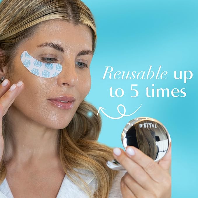 Talika Eye Therapy Patch - Instant Smoothing Under Eye Patches - For Dark Circles Puffiness & Tired Eyes - Reusable Under Eye Patch Skincare Eye Treatment