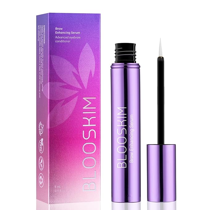 Eyebrow Growth Serum for Women & Men – Natural Brow Enhancing Serum to Grow Thicker, Fuller Brows Fast – Nourishing Eyebrow Hair Growth - 0.17 fl oz