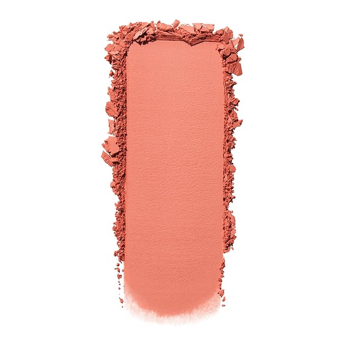 e.l.f. Primer-Infused Matte Blush, Long-Lasting, Lightweight & Buildable Powder Blush, Delivers A Matte Finish, Vegan & Cruelty-Free, Always Fresh