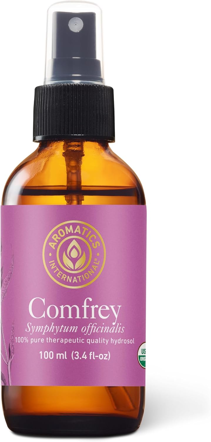 Aromatics International Comfrey Hydrosol 100ml | Herbal Aromatic Mist for Everyday
