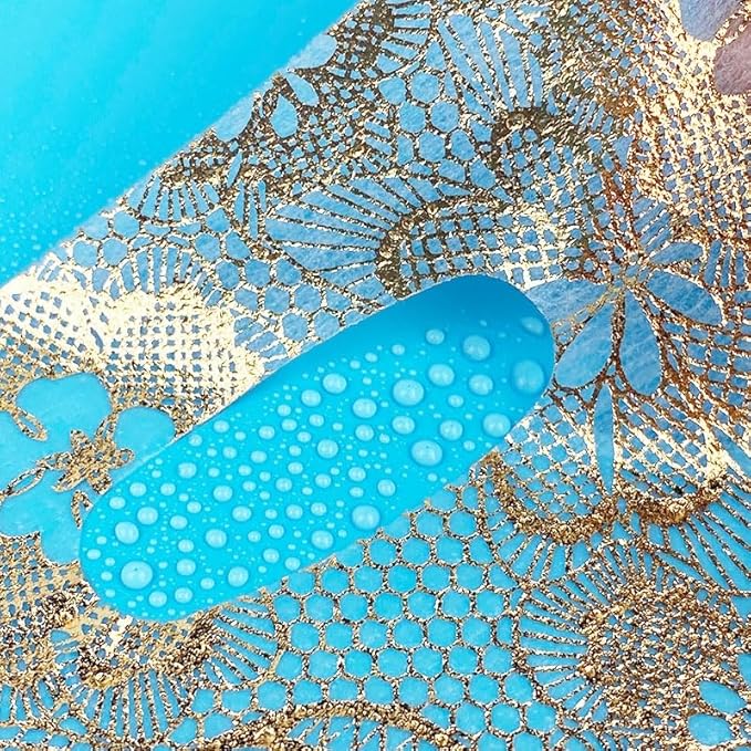 100PCS Gold DIY Eye Mask Under Eye Patches Pre-Cut Nose Paper Film Eye Pad Cooling Eye Patch for Puffy Eyes Spa Skincare