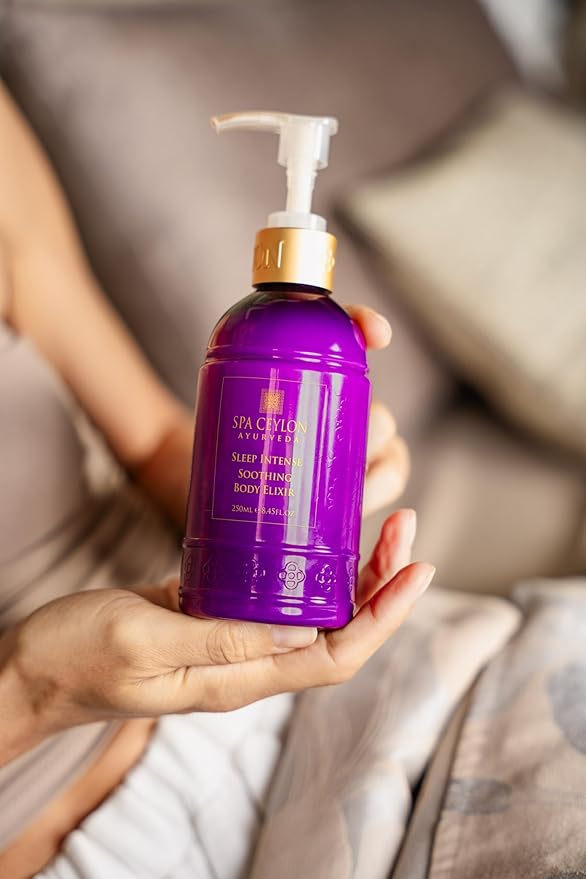 SPA CEYLON SLEEP Body Milk | Pure Lavender & Luxurious Fragrance | Nourishes & Treats Dryness | Suitable for all skin types