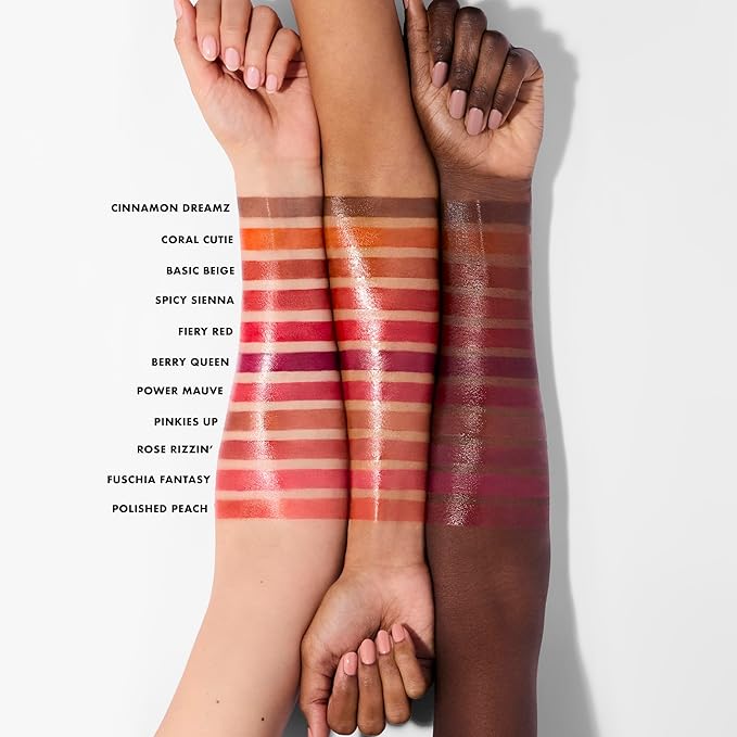 e.l.f. Glossy Lip Stain, Long-Lasting, Lightweight Lip Stain For A Sheer Pop Of Color & Subtle Gloss Finish, Vegan & Cruelty-Free, Coral Cutie