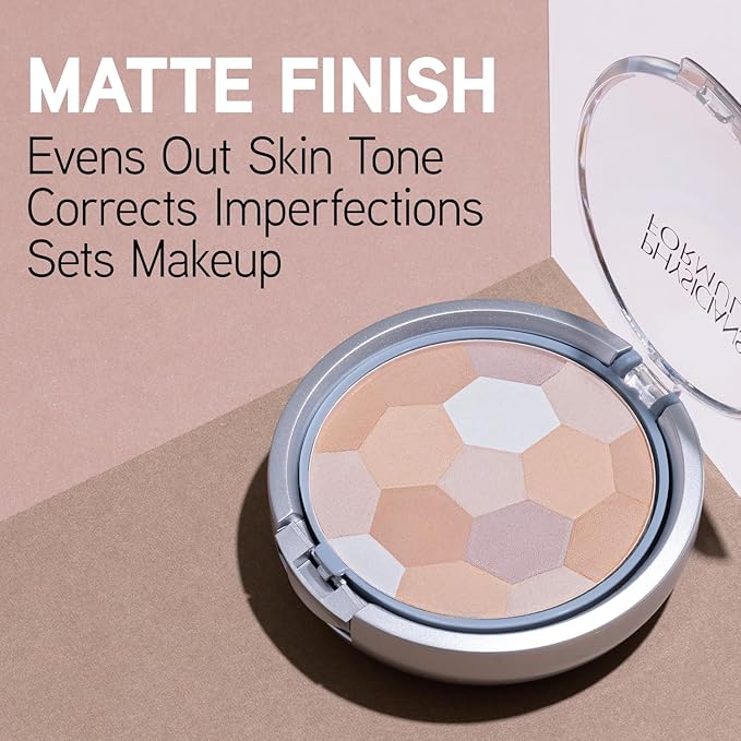 Physicians Formula Setting Powder Palette Multi-Colored Pressed Finishing Powder Translucent & Super BB Cream All in 1 Beauty Balm Foundation Cream SPF 30, Light