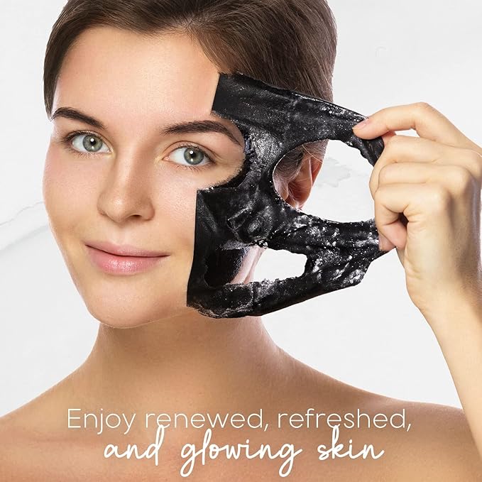 Charcoal & Tea Tree Peel-Off Face Mask - Blackhead Remover, Acne Treatment, Unclogs Pores, Deep Cleansing - Dermatologist Tested Korean Skincare, Clean Beauty, Cruelty-Free - 6.7 Fl oz