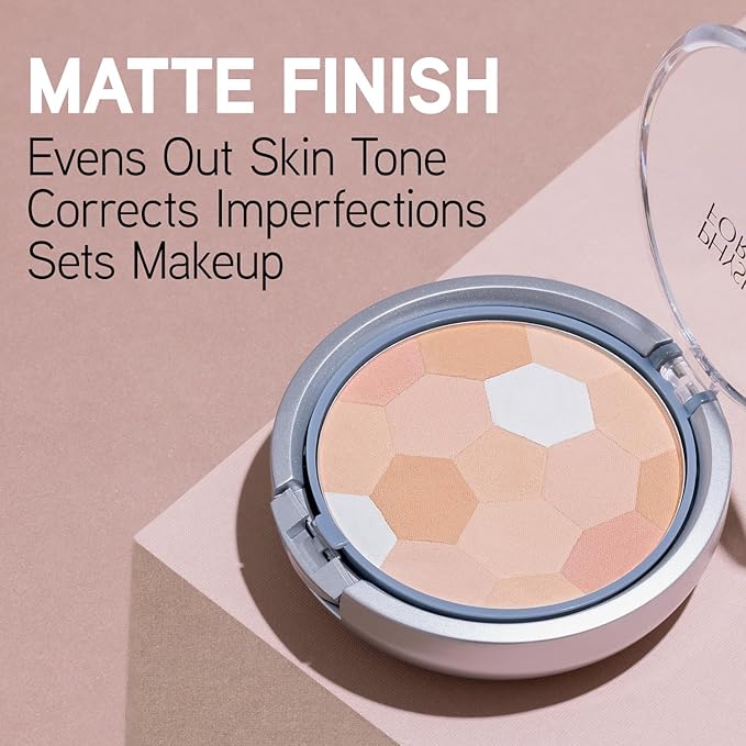 Physicians Formula Setting Powder Palette Multi-Colored Pressed Finishing Powder, Natural Coverage, Buff, Dermatologist Tested, Clinicially Tested