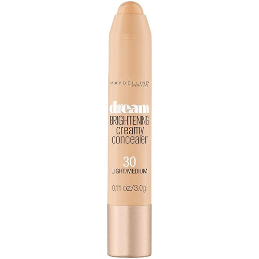 Maybelline Dream Brightening Creamy Concealer, Light/Medium, 0.11 oz.