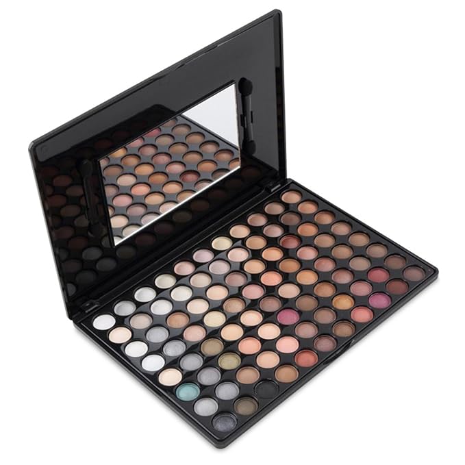 Pro 88 Colors Shimmer and Matte Eyeshadow Palette Eye Shadow Makeup Kit Cosmetic Contouring Kit #1