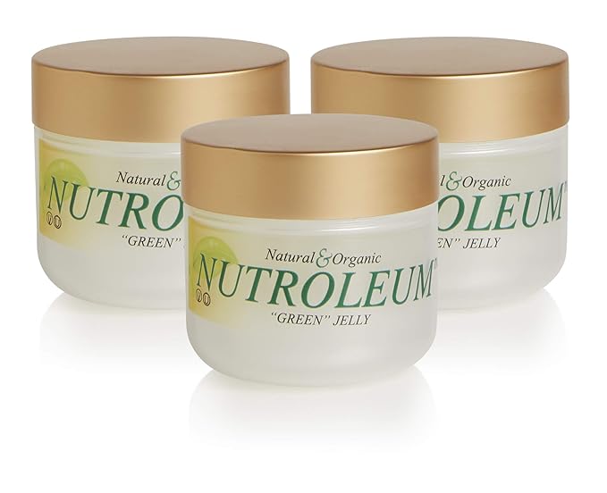 | Nutroleum Non Petroleum Skin Balm | All Natural Chemical Free & Water Resistant Alternative to Petroleum Jelly | All Natural Personal Care (3 oz)-3pack