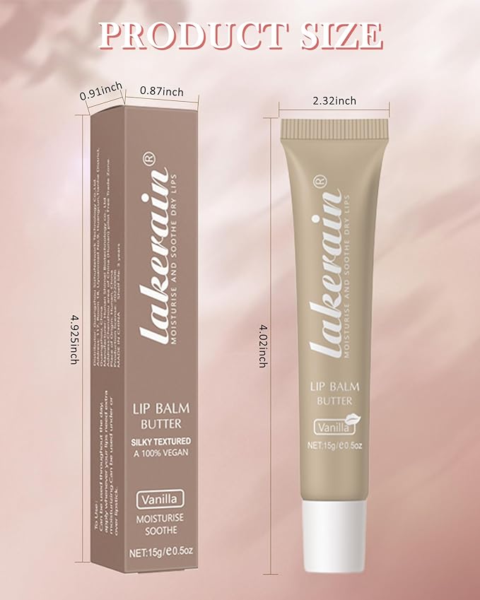 Lip Butter Balm Brown Sugar, Hydrating Tinted Butter Lip Gloss,Clear Lip Mask Lip Care Moisturizer,Smooth Lip Treatment, Non-Sticky Jelly Glow Reviver Fat Lip Oil,Thanksgiving Makeup Gift for Women-03