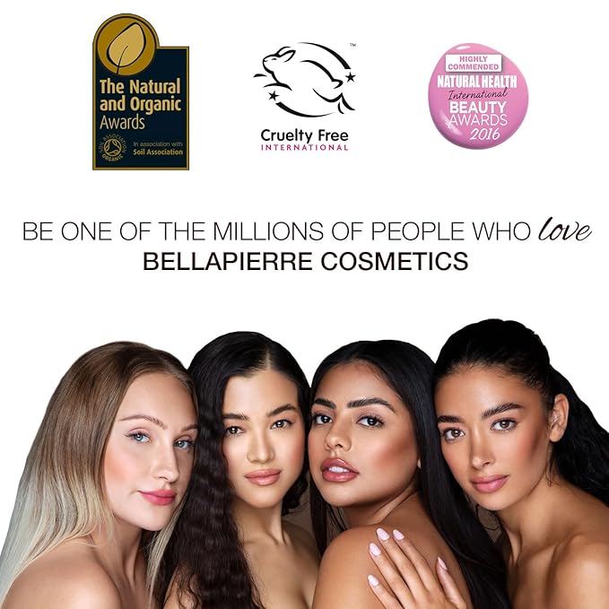 bellapierre Mineral Foundation SPF 15 - Loose Powder Foundation | Vegan & Cruelty Free Natural Makeup | Full Coverage Matte Finish | Hypoallergenic | Oil & Talc Free - 0.32 Oz - Acorn