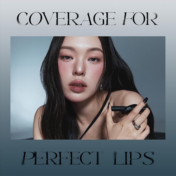 Tie Up Cover Tint - Waterproof & Long Lasting Lip Stain for Women - Korean Base Nude Tint Stick - Kbeauty Matte Gloss - Mood Color Changing (04 FADED FIG, 0.2 Fl oz)