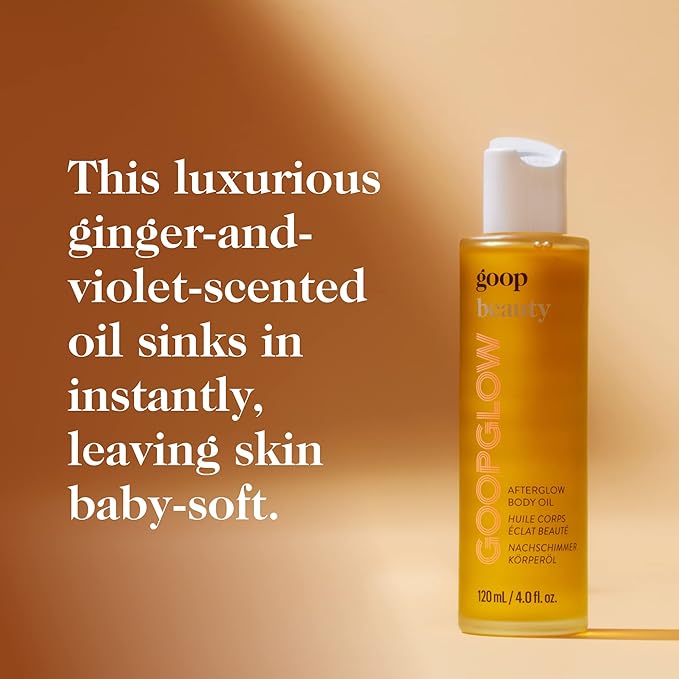 goop Beauty Body Oil | Moisturizer for Dry Skin | Kakadu Plum & Sea Buckthorn Oils | Instant Hydration to Firm & Smooth | 4 fl oz