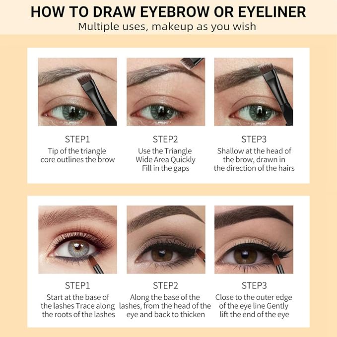 Eyebrow Pomade - Waterproof Brow Pomade for Long-lasting Results,Smudge Proof and Sweat Resistant Formula,Natural Eyebrow Makeup for All Skin Types and Tones - Taupe
