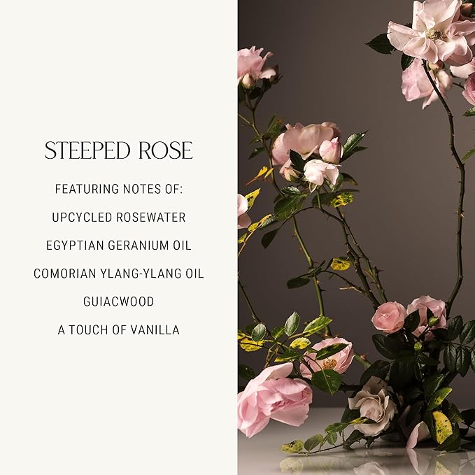 Homecourt Hand Wash, Gently Cleanses & Hydrates, Removes Dirt & Debris Without Irritating Skin, Clean Formula, Steeped Rose, 12 fl oz