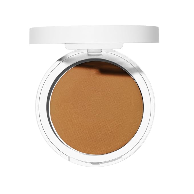 Well People Bio Powder Foundation, Lightweight & Hydrating Foundation For Perfecting & Smoothing Skin, Semi-Matte Finish, Vegan & Cruelty-free, 9W