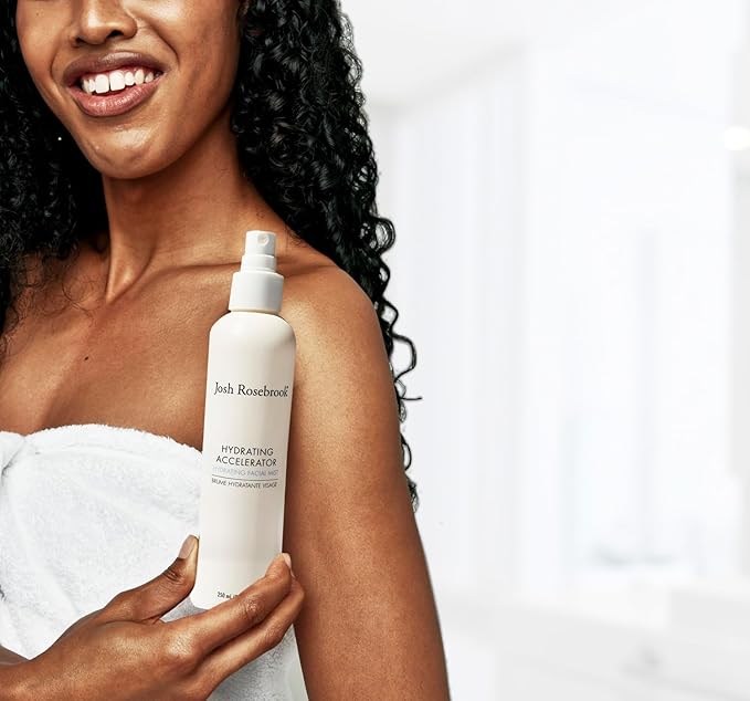 Josh Rosebrook Hydrating Accelerator - Refreshing & Lightweight Antioxidant Face Mist Hydrating Spray - Natural Facial Spray for All Skin Types (250 mL (8.5 fl oz))