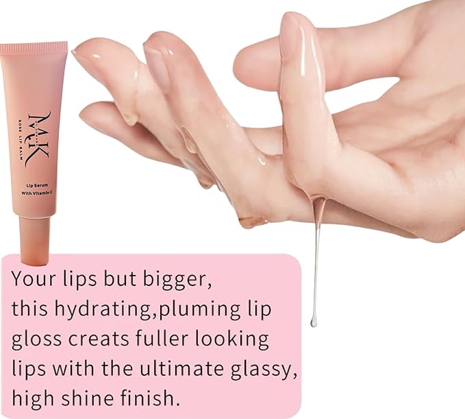 Lip Balm Soft and Smoothie Rose Lip Serum Better Treatment For your Lips Restore Hydrate & Dry Chapped