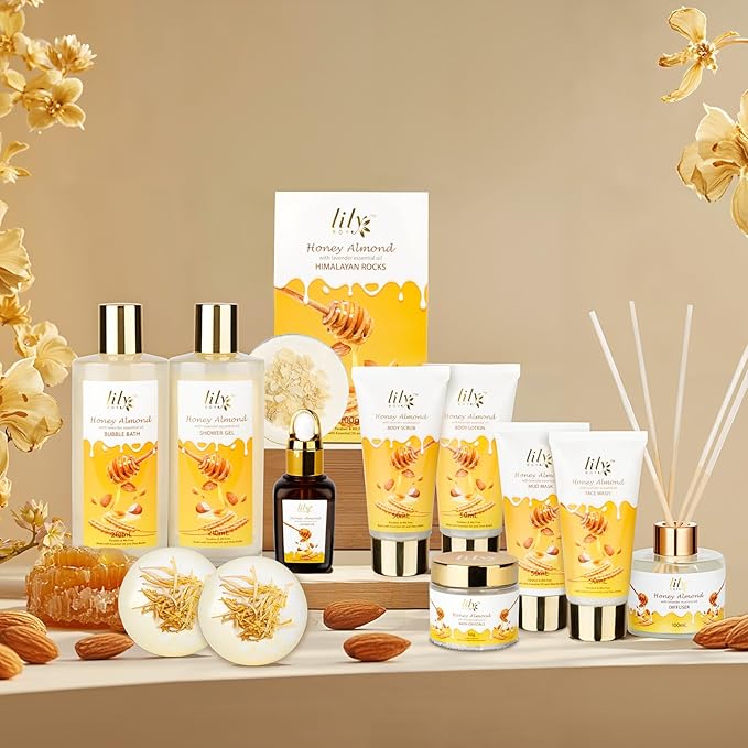 Fathers Day Gifts for Men Dad - 18-Piece Luxury Bath & Body Gift Basket Set for Women, Spa Gift Basket Self Care Gifts for Her & Him | Mothers Day, Christmas, Birthday Gifts, All Occasion Present