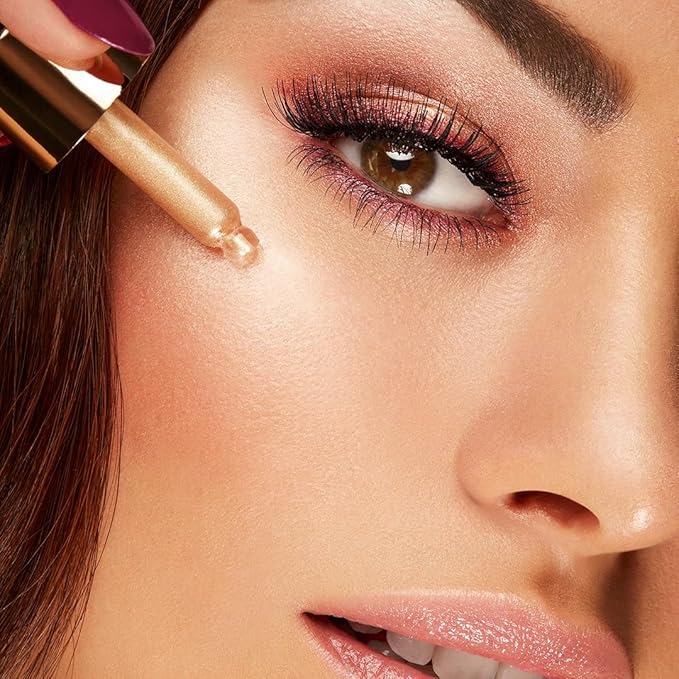 KIKO Milano Glow Fusion Highlighting Drops 02, Liquid Face Highlighter With A Metallic Finish