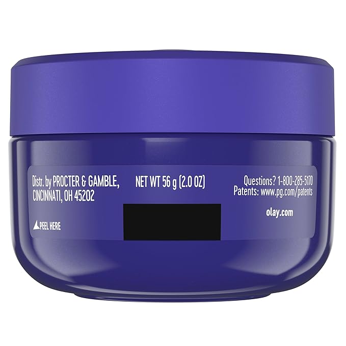 Olay Retinol Face Moisturizer, Smooth & Renew Cream for Women, Fragrance-Free - Anti-Aging, Anti-Wrinkle, Smooth Fine Lines, Tightening, Brightening - Recyclable Sustainable Eco Jar, Non-Greasy, 2 Oz
