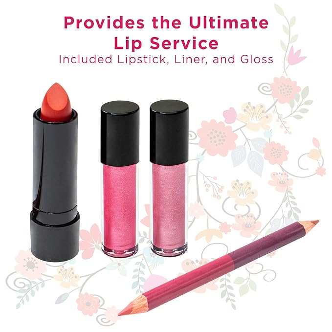 Makeup Kit Gift Set - 41 Eye Shadows, 7 Body Glitters, 1 Lip Liner Pencil, 1 Lipsticks, 4 Blushs, Eye liner pencil, 5 Concealers, 2 Lip Gloss, 5 Bronzers, Mirror